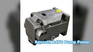 Rexroth A4FO Hydraulikpumpenleistung